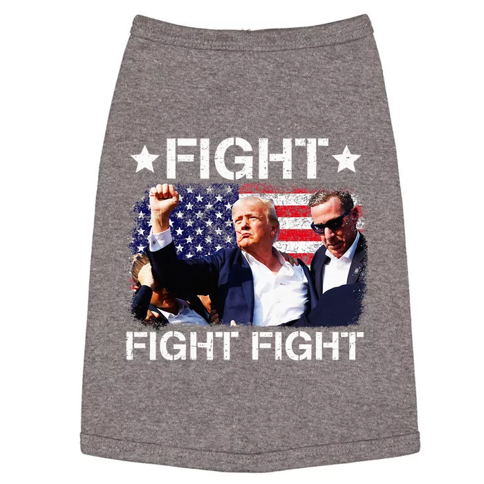 Donald Trump Fight Fist 2024 Doggie Tank