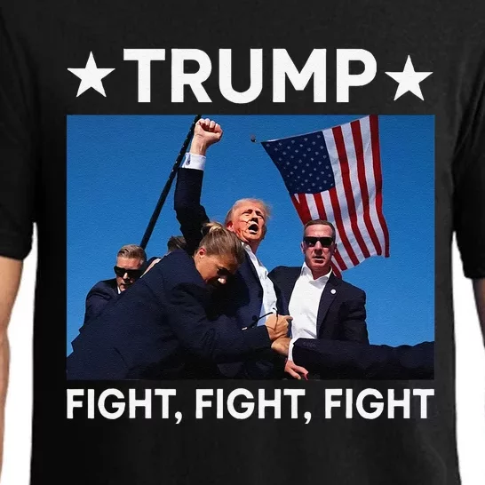 Donald Trump Fight Fist 2024 Pajama Set