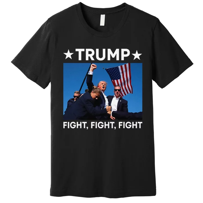 Donald Trump Fight Fist 2024 Premium T-Shirt