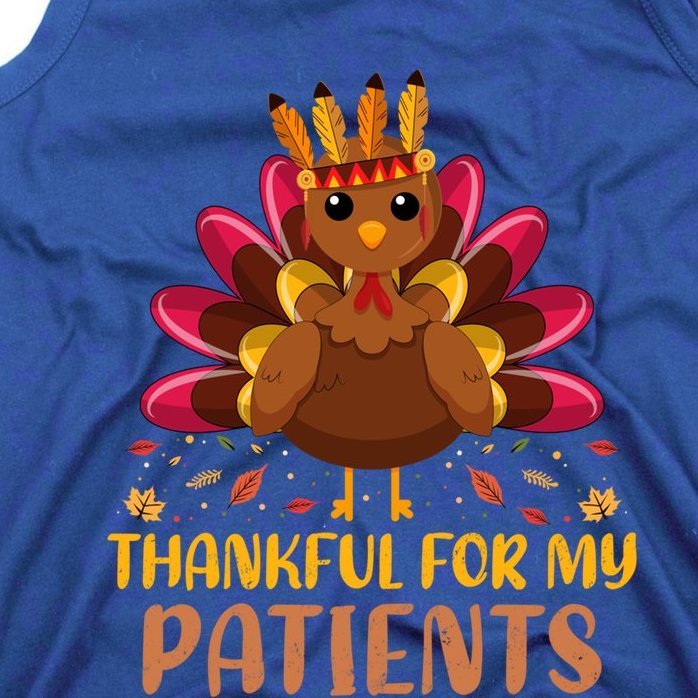Doctor Thankful For My Patients Nurse Thanksgiving Meaningful Gift Tank Top