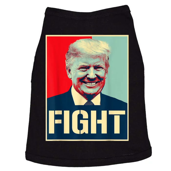 Donald Trump Fight! Never Stop Fighting To Save America 2024 Doggie Tank