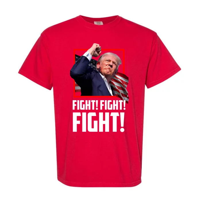 Donald Trump Fight Fighting Fighters Supporters Americans Garment-Dyed Heavyweight T-Shirt