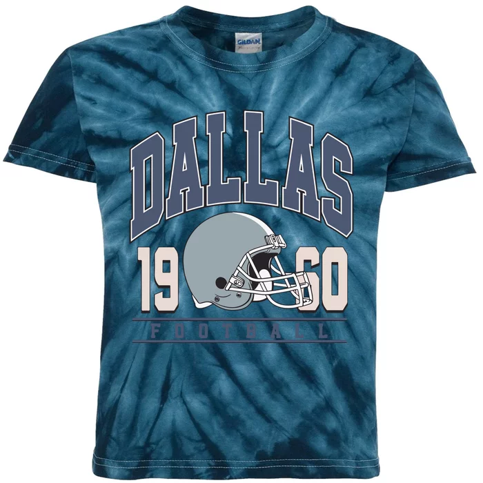 Dallas Texas Football Kids Tie-Dye T-Shirt