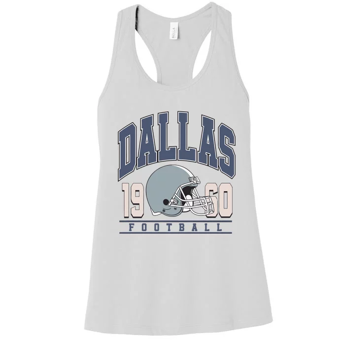 Dallas Texas Football Women's Racerback Tank