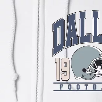 Dallas Texas Football Full Zip Hoodie