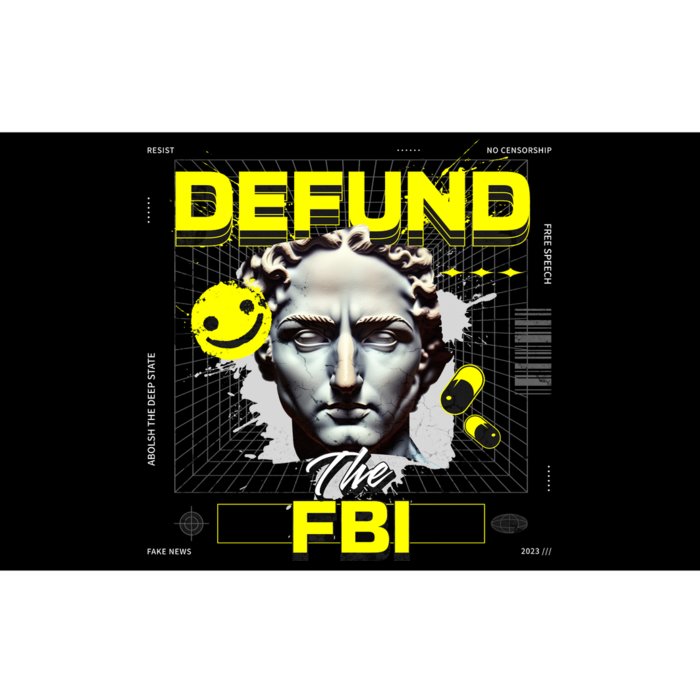 Defund The FBI Conservative MAGA Republican Bumper Sticker