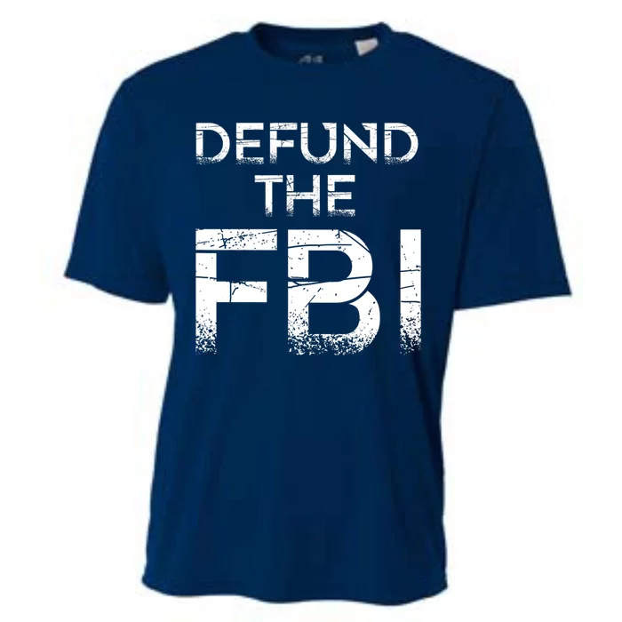 Defund The FBI Vintage Design Cooling Performance Crew T-Shirt