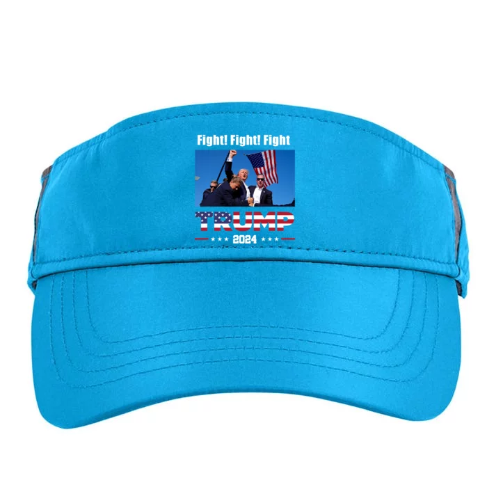 Donald Trump Fight Fighting Fighters Supporters Americans Adult Drive Performance Visor