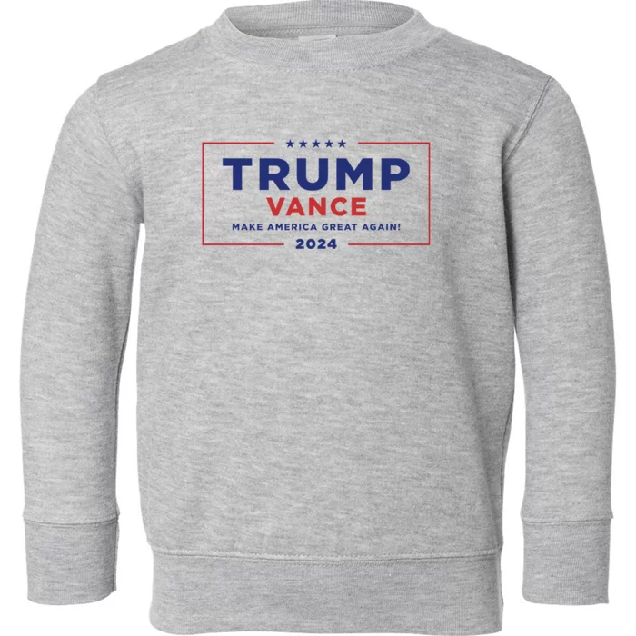 Trump Vance 2024 Toddler Sweatshirt