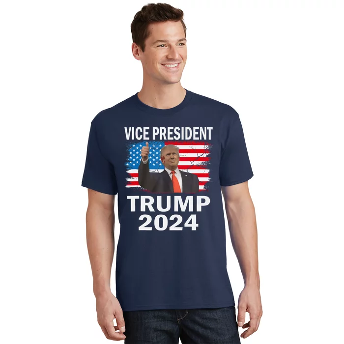 Donald Trump Fist Pump Shot At Trump 2024 Vice President T-Shirt