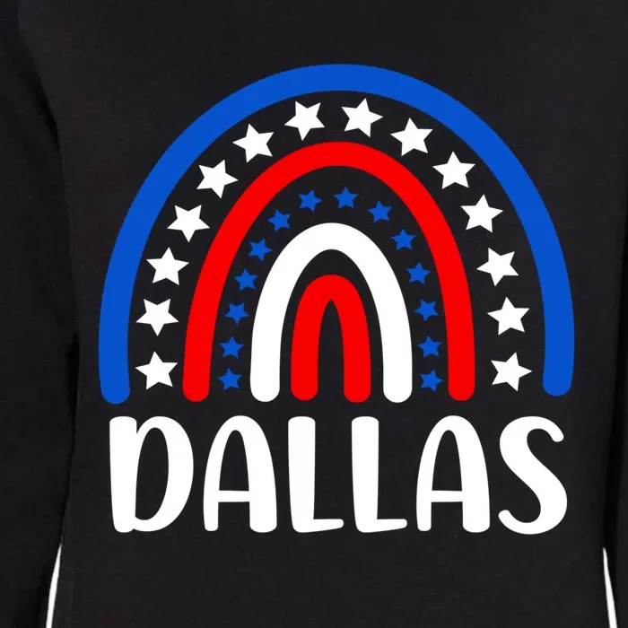 Dallas Texas Funny Gift I Love Dallas Texas Usa Meaningful Gift Womens California Wash Sweatshirt