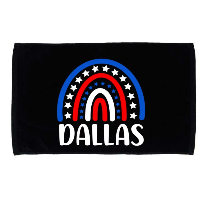 Dallas Texas Funny Gift I Love Dallas Texas Usa Meaningful Gift Microfiber Hand Towel