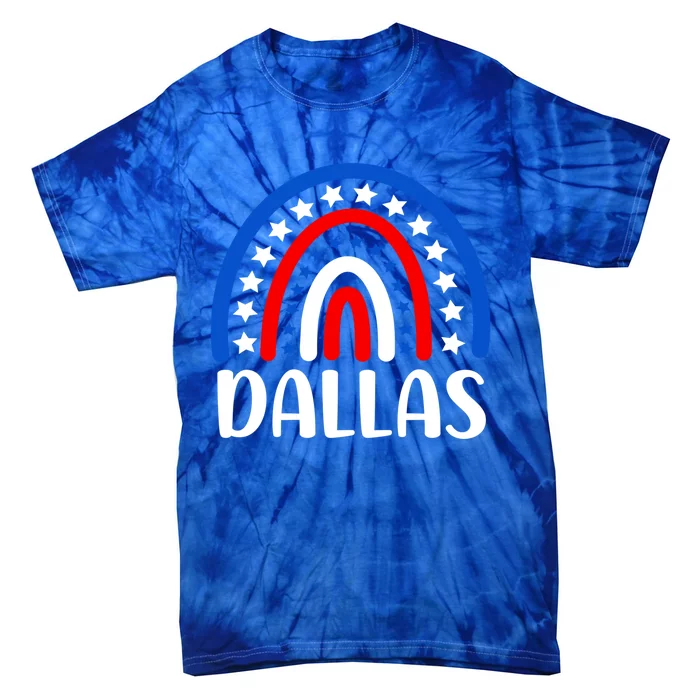 Dallas Texas Funny Gift I Love Dallas Texas Usa Meaningful Gift Tie-Dye T-Shirt