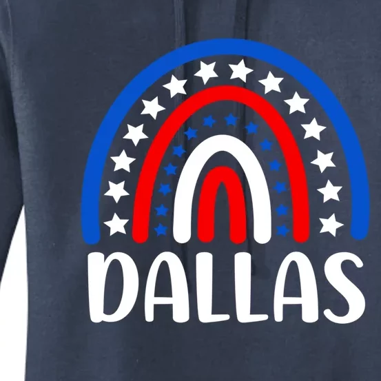 Dallas Texas Funny Gift I Love Dallas Texas Usa Meaningful Gift Women's Pullover Hoodie