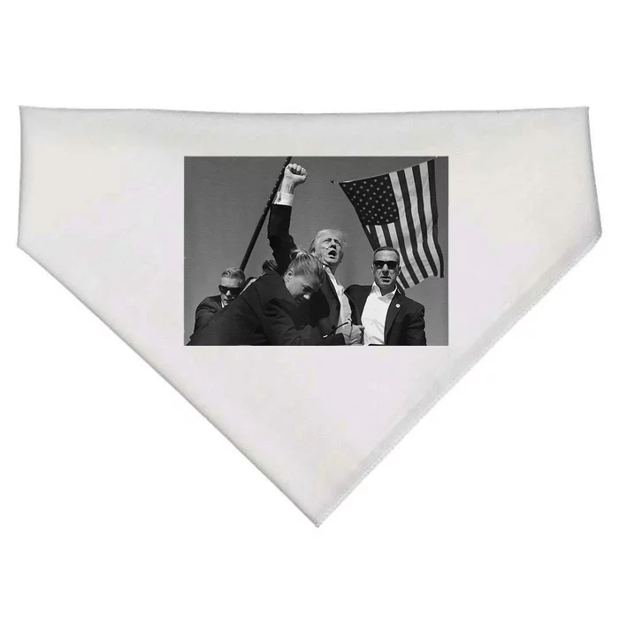 Donald Trump Fist Pump Raglan Baseball USA-Made Doggie Bandana