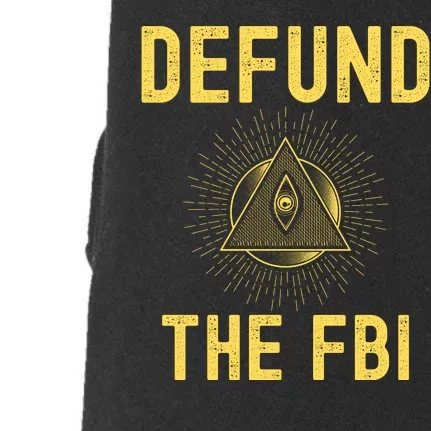 Defund The FBI Conservative Doggie 3-End Fleece Hoodie