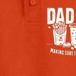 Dad Tax Funny Dad Humor Quotes Dry Zone Grid Performance Polo