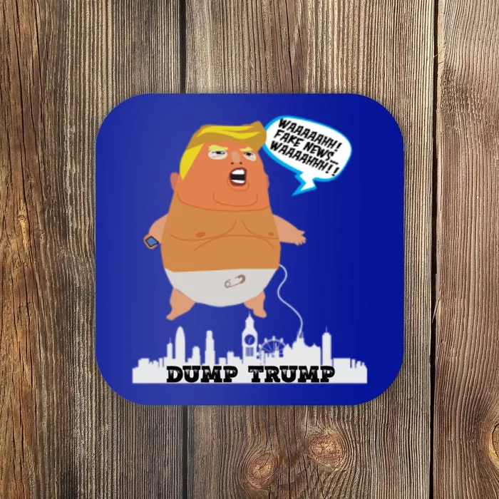 Dump Trump Fake News Gift Coaster