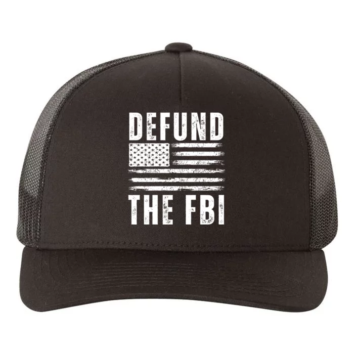 Defund The FBI Conservative Yupoong Adult 5-Panel Trucker Hat