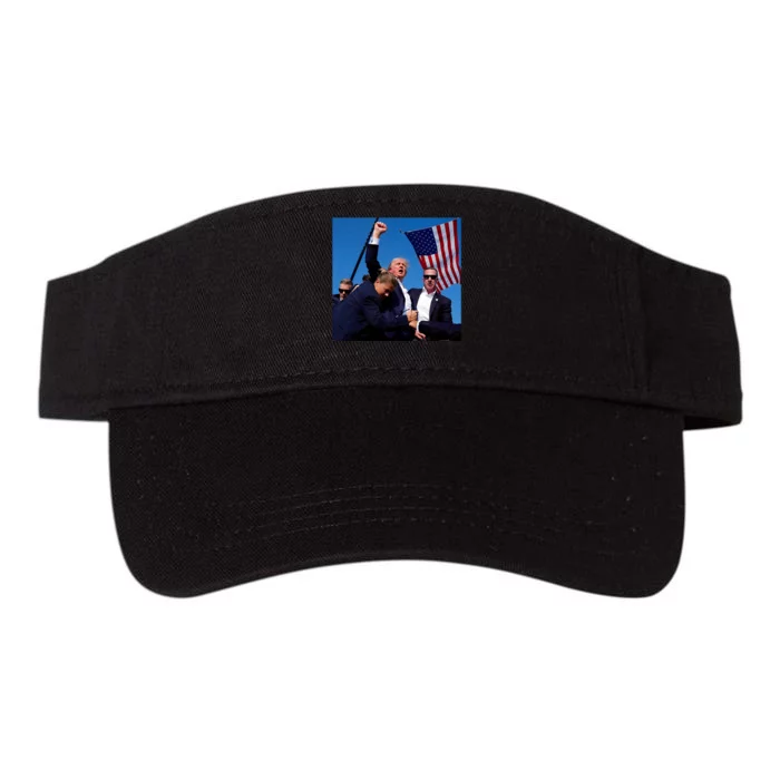 Donald Trump Fight 2024 Valucap Bio-Washed Visor