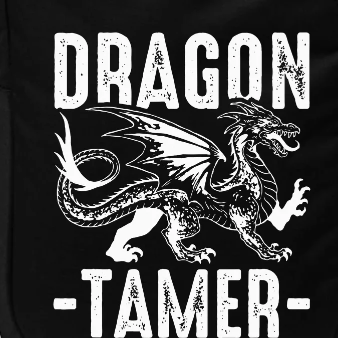 Dragon Tamer funny animal lovers Impact Tech Backpack