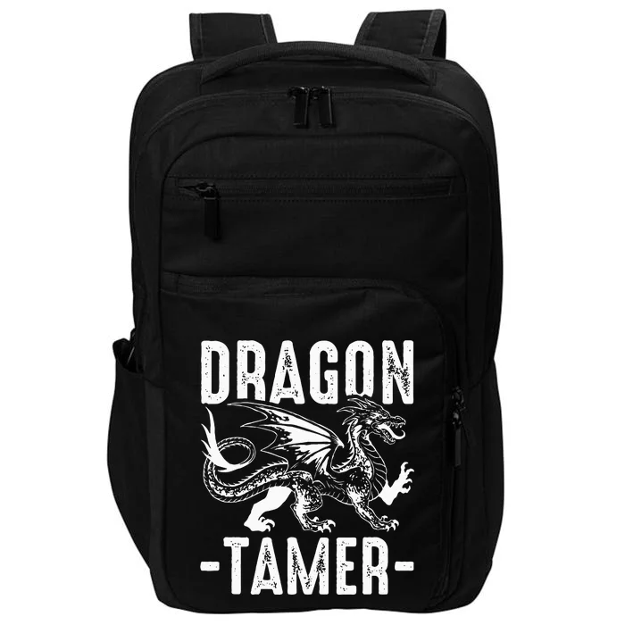 Dragon Tamer funny animal lovers Impact Tech Backpack