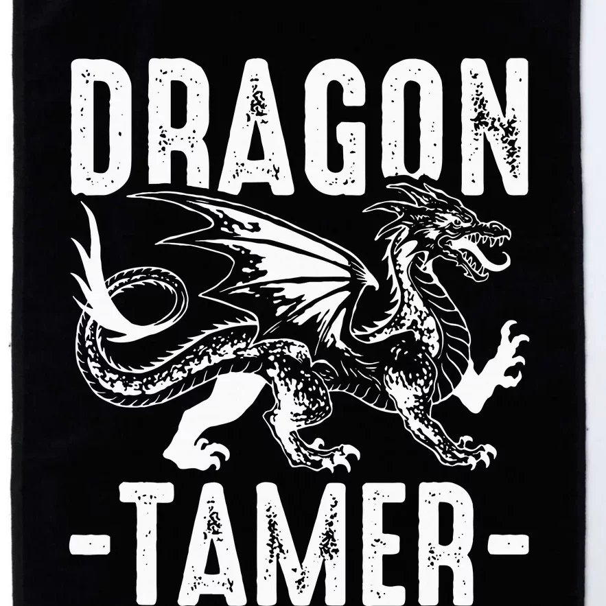 Dragon Tamer funny animal lovers Platinum Collection Golf Towel