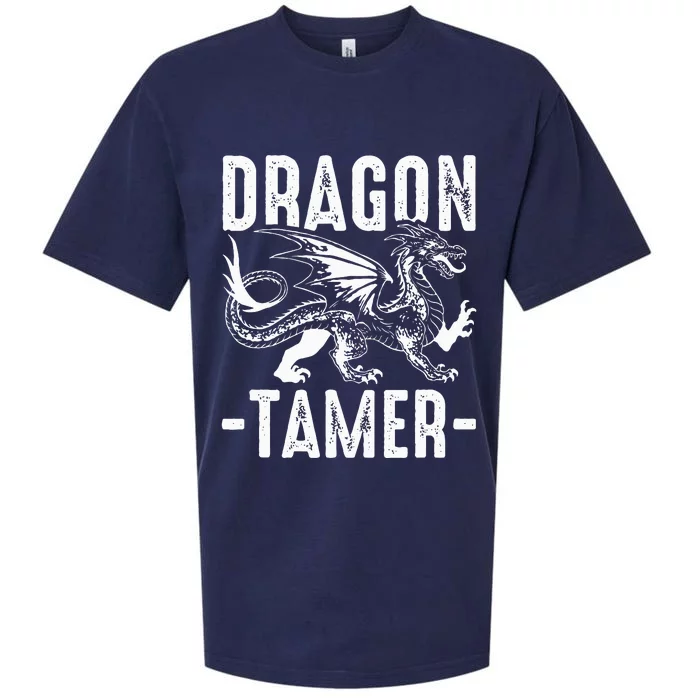 Dragon Tamer funny animal lovers Sueded Cloud Jersey T-Shirt