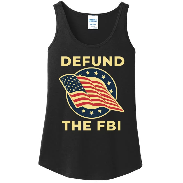 Defund The FBI Conservative Ladies Essential Tank