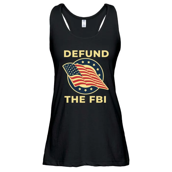 Defund The FBI Conservative Ladies Essential Flowy Tank