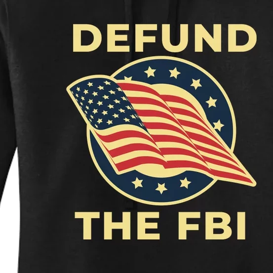 Defund The FBI Conservative Women's Pullover Hoodie