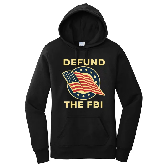 Defund The FBI Conservative Women's Pullover Hoodie