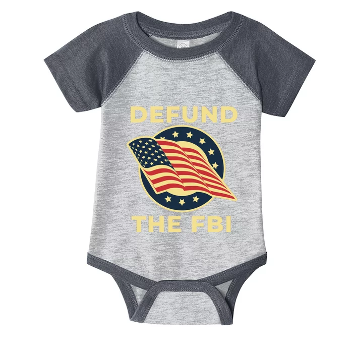 Defund The FBI Conservative Infant Baby Jersey Bodysuit