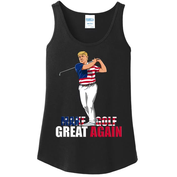 Donald Trump - Funny Golf Gift Ladies Essential Tank