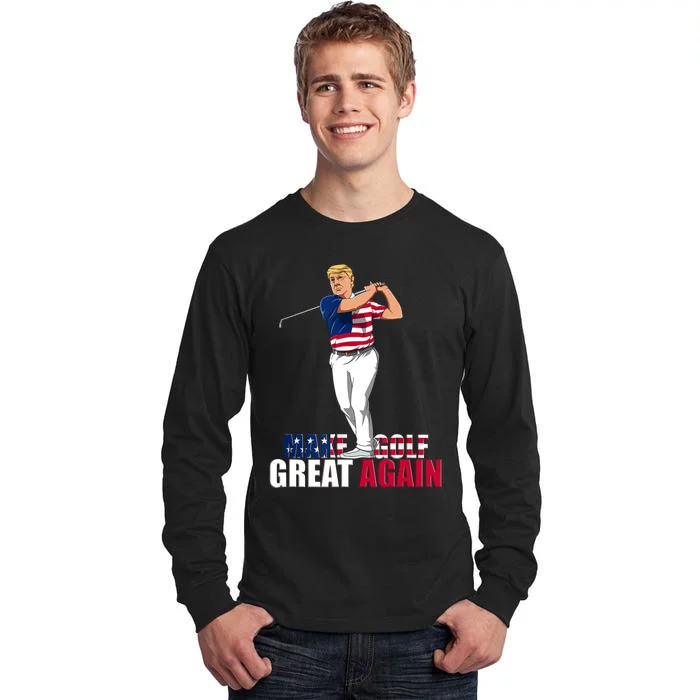 Donald Trump - Funny Golf Gift Tall Long Sleeve T-Shirt