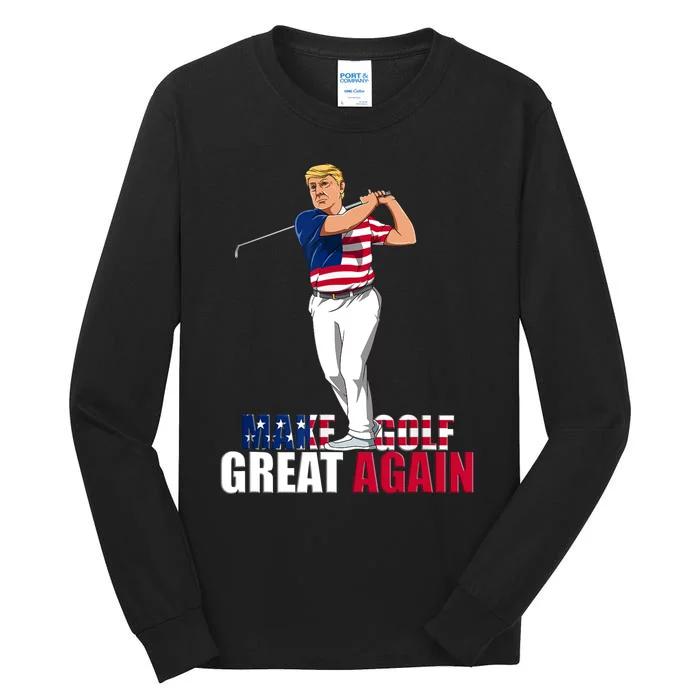 Donald Trump - Funny Golf Gift Tall Long Sleeve T-Shirt