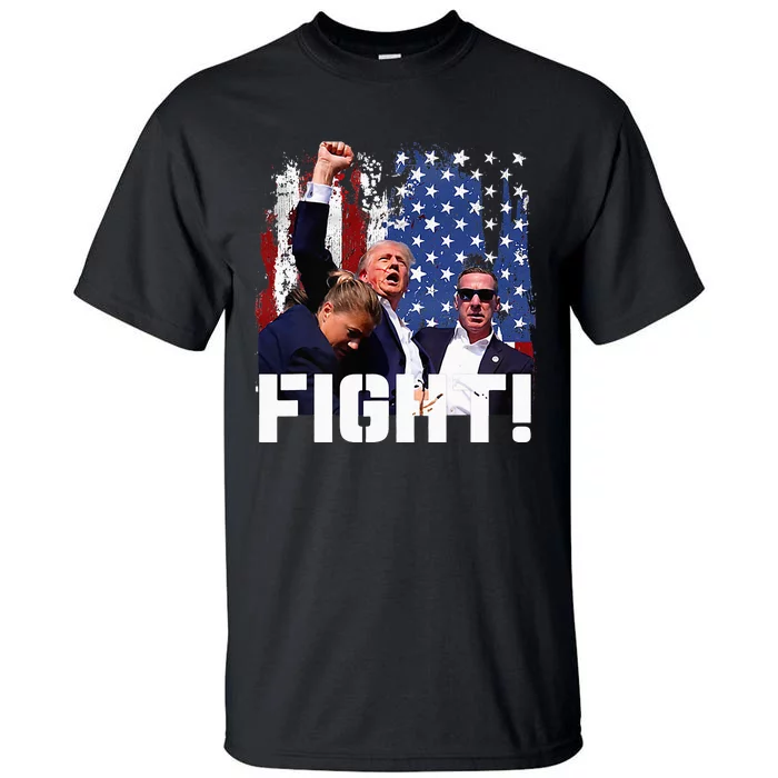 Donald Trump Fist Pump Tall T-Shirt