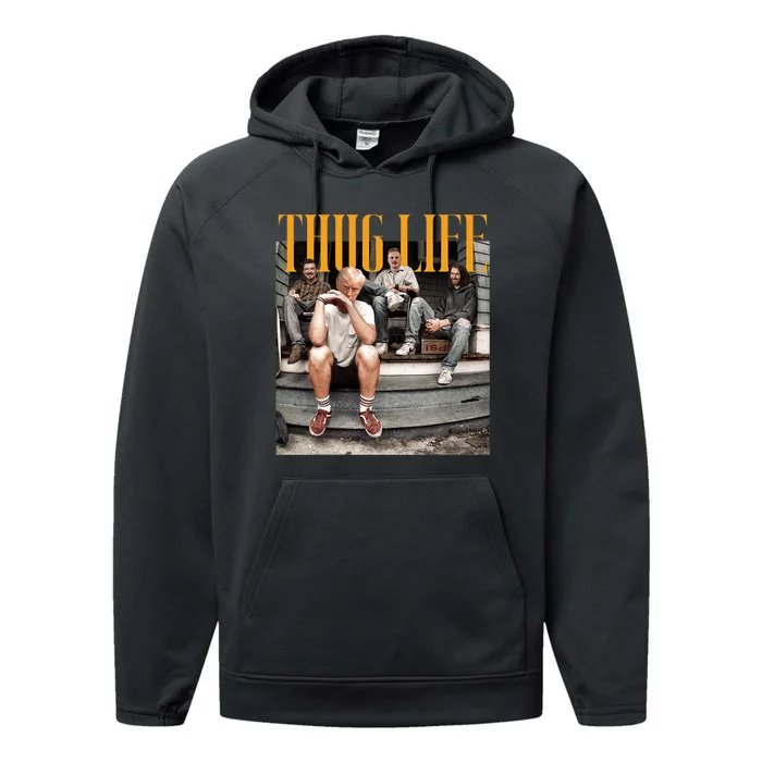 Donald Trump Friends Thug Life Performance Fleece Hoodie