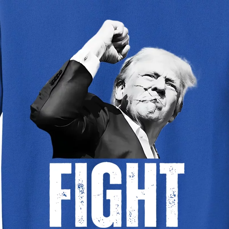 Donald Trump Fist Pump Donald Trump Shooting Cool Gift Tall Sweatshirt