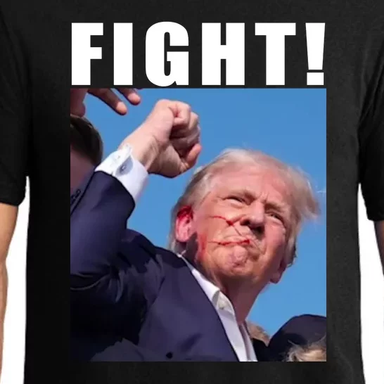 Donald Trump Fight! Trump Shot Trump Rally 7 13 2024 Pajama Set