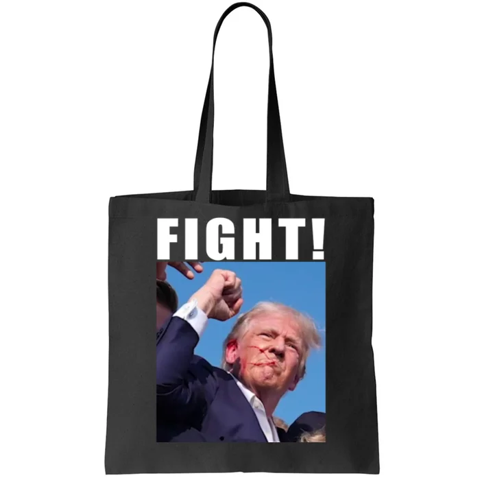 Donald Trump Fight! Trump Shot Trump Rally 7 13 2024 Tote Bag