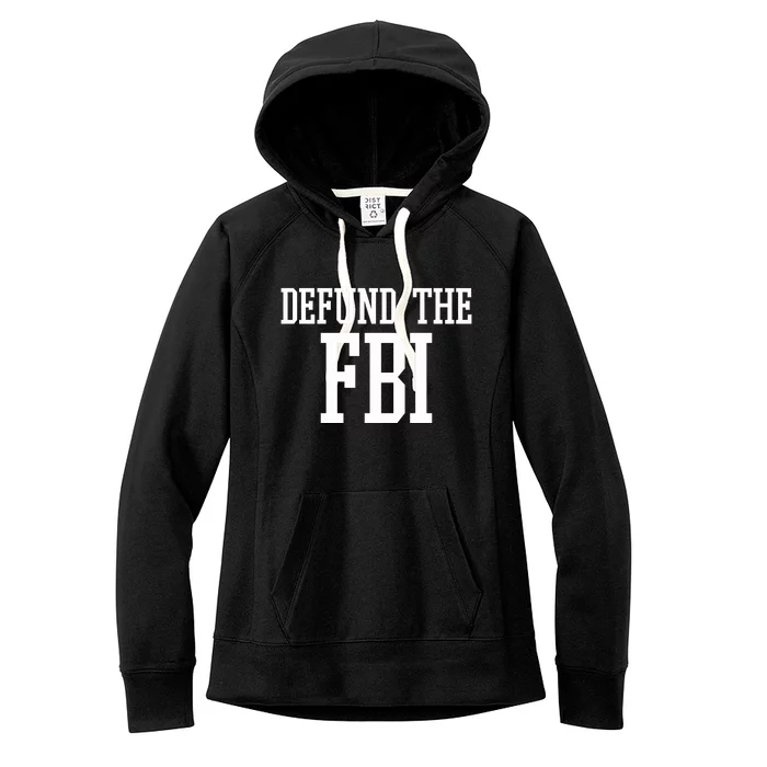 Defund The FBI Civil Rights Women's Fleece Hoodie