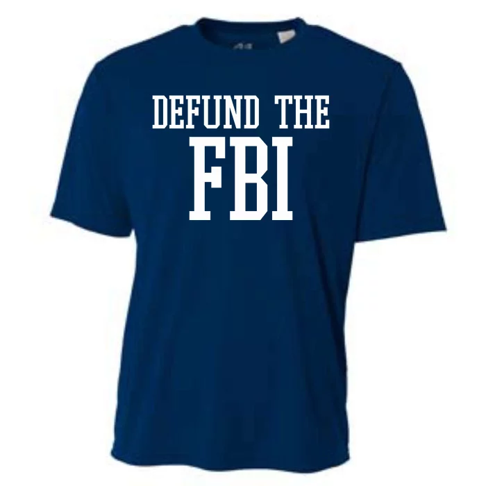 Defund The FBI Civil Rights Cooling Performance Crew T-Shirt