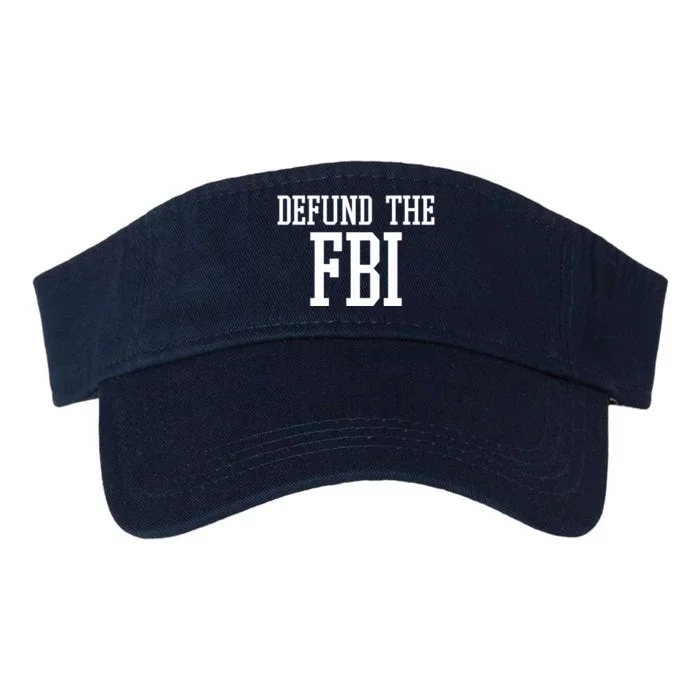 Defund The FBI Civil Rights Valucap Bio-Washed Visor