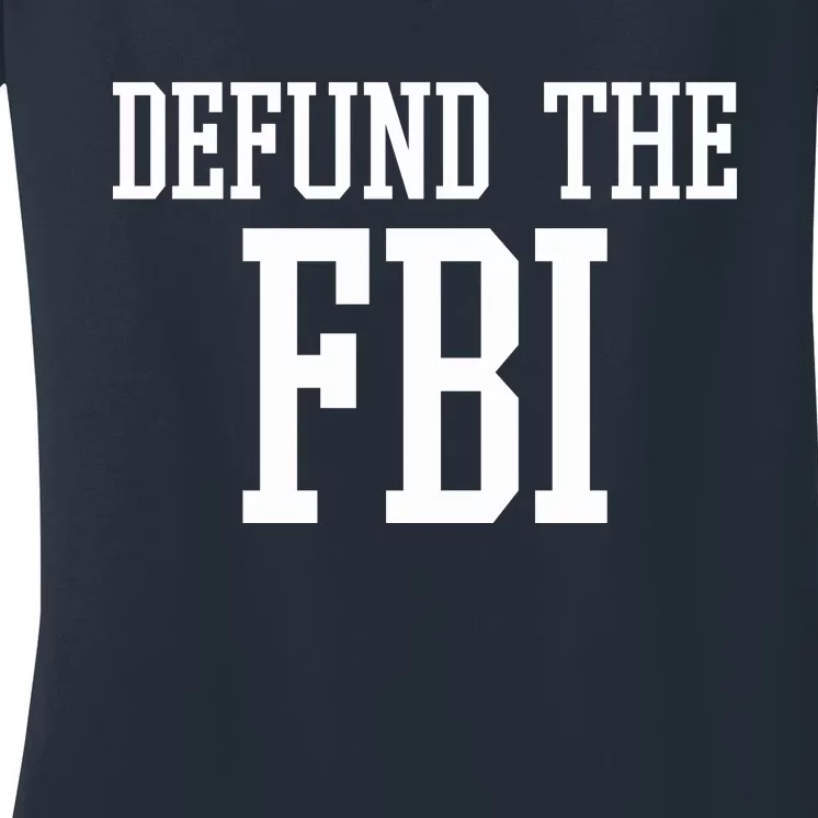 Defund The FBI Civil Rights Women's V-Neck T-Shirt