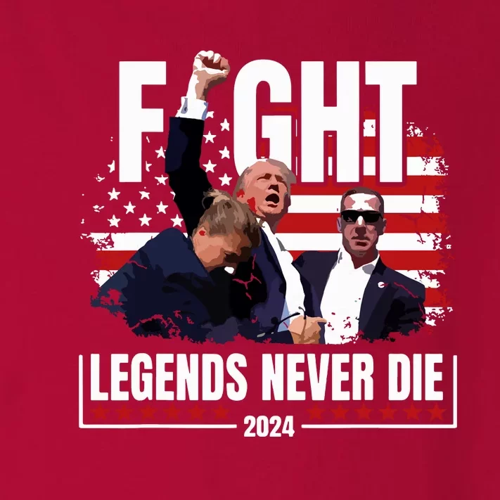 Donald Trump Fight Fighting Fighters Supporters Americans Toddler Long Sleeve Shirt