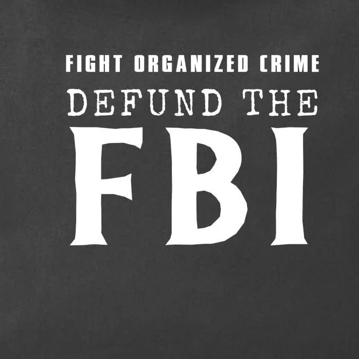 Defund The FBI Zip Tote Bag