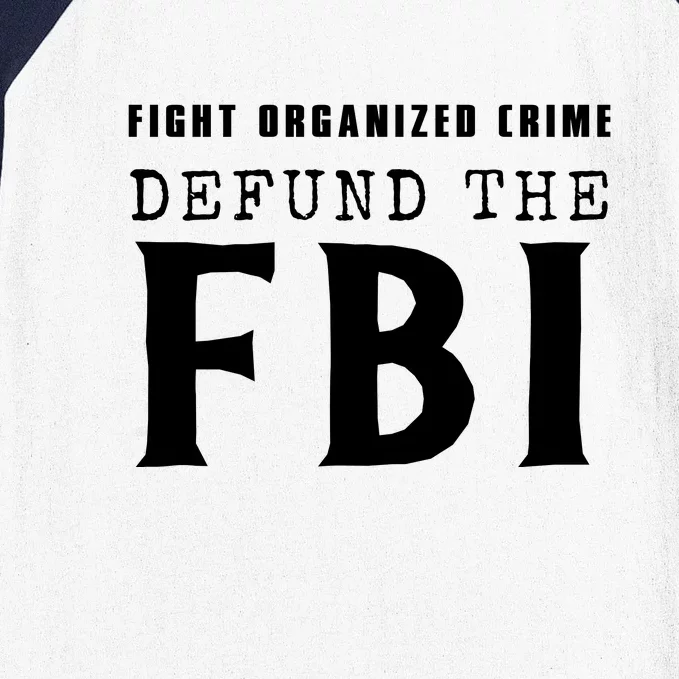 Defund The FBI Baseball Sleeve Shirt