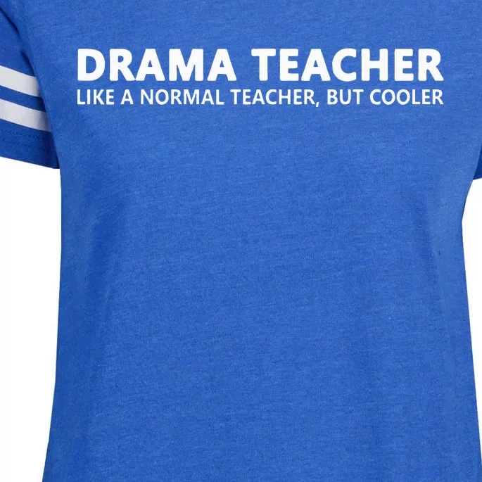 Drama Teacher Funny Drama Teacher Enza Ladies Jersey Football T-Shirt