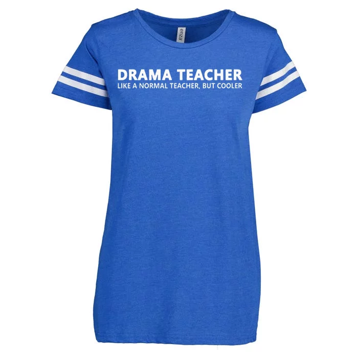 Drama Teacher Funny Drama Teacher Enza Ladies Jersey Football T-Shirt